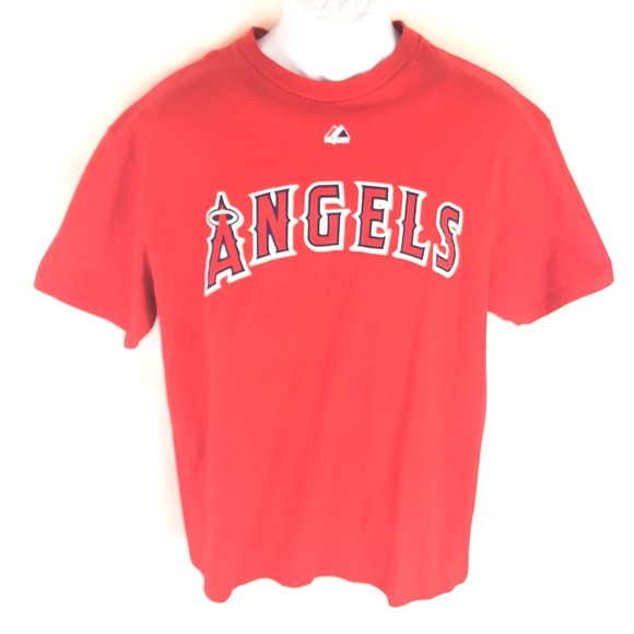 Majestic Other - Majestic Men’s Angels Red T-Shirt L